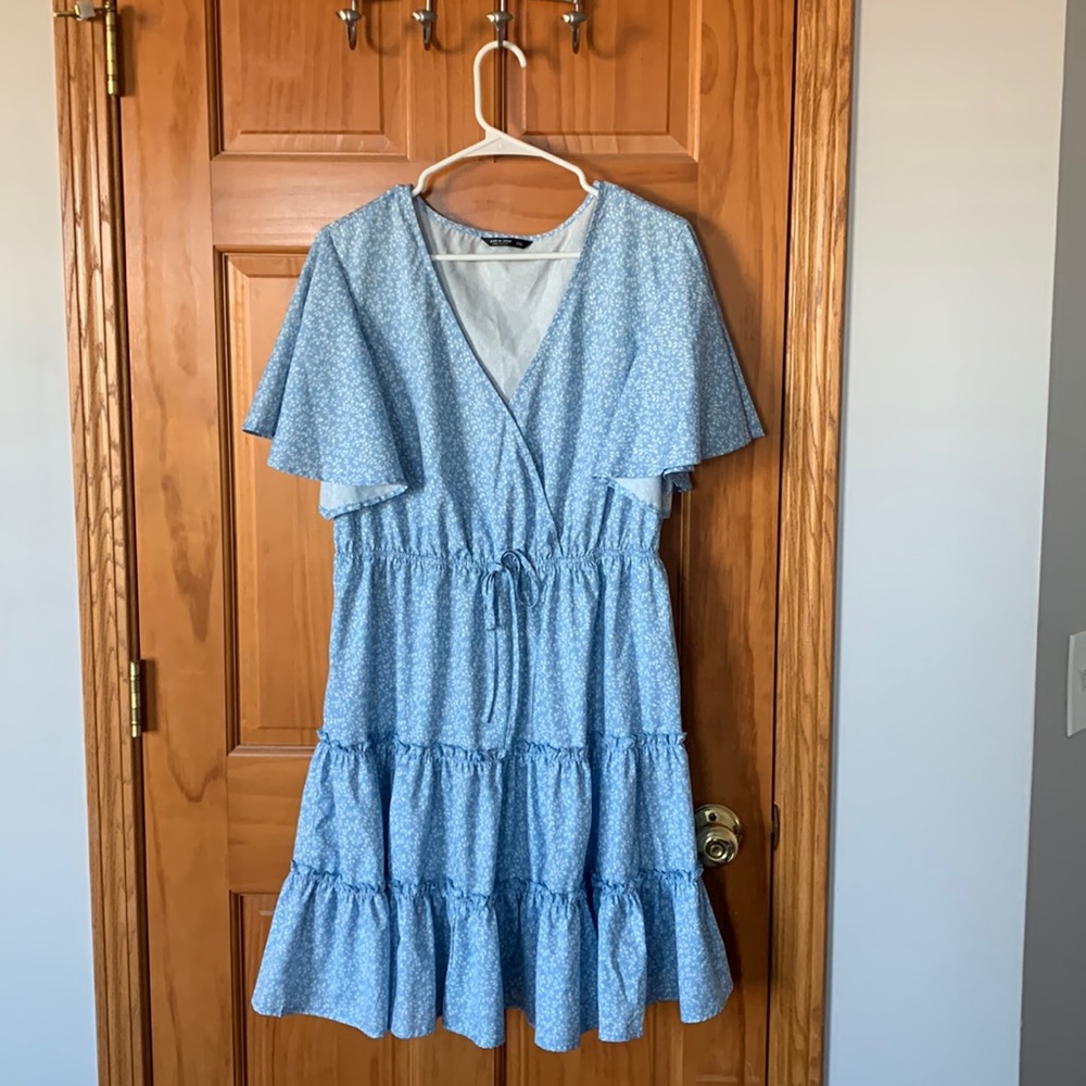Light blue summer dress
